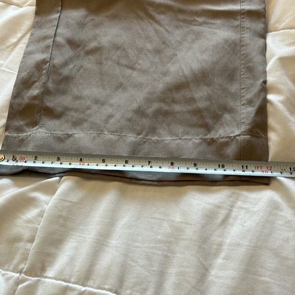 Cos Wide Leg Linen Blend Cargo Pants Tan Color Size 4 Effortless Casual Summer - Picture 10 of 11